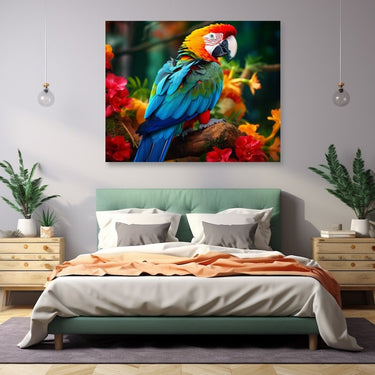 Multicolour Parrot Painting